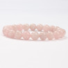 Bracciali minerali Quarzo rosa 1