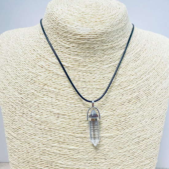 Venta al mayor de collares de cristal para profesionales, translúcidos - Felizz