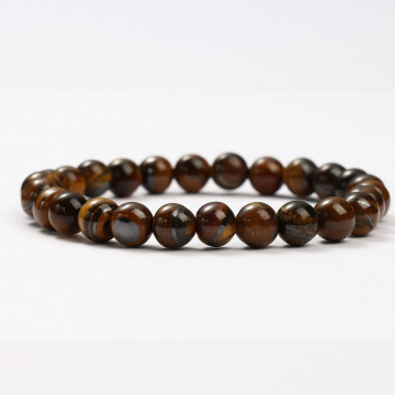G151-12 Bracelets minéraux Oeil de Tigre