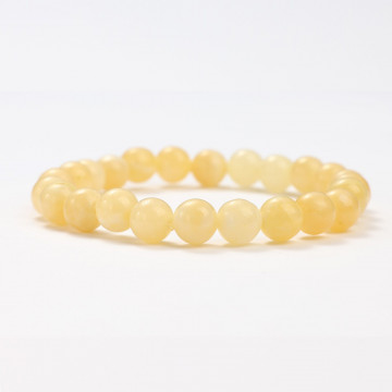 Mineralarmbänder Calcit Honig