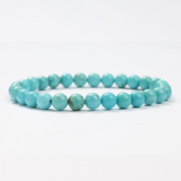 G151-15 Bracelets minéraux Magnésite