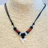 Shark tooth necklace G172-2