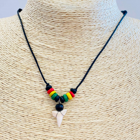 Wholesaler shark tooth necklaces, batch sales for professionals G172-11