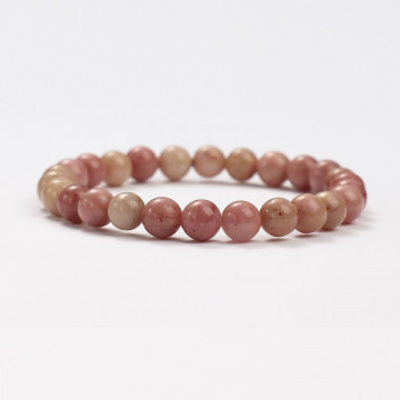 Rhodochrosit-Mineralien-Armbänder