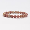 Rhodochrosite mineral bracelets