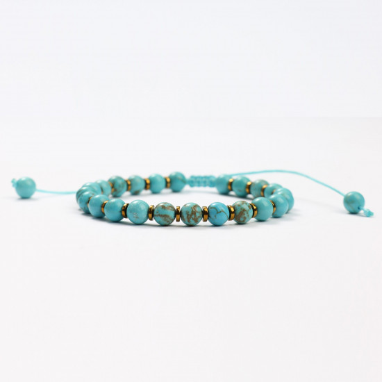 Wholesaler mineral jewelry, Magnesite 3 mineral bracelets