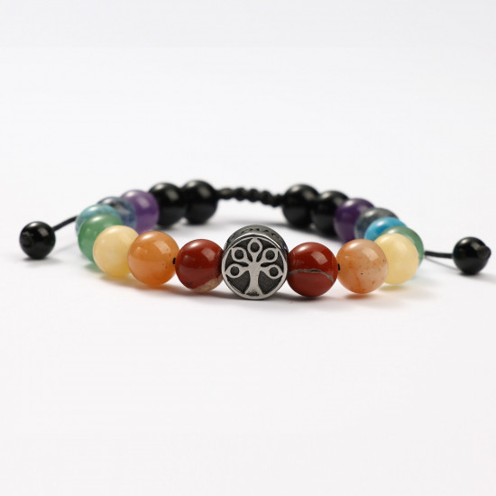 Großhändler Mineralschmuck, Mineralarmbänder 7 Chakras 2