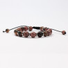 Rhodonite 2 mineral bracelets