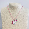 Collier Email licorne G173-10