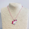 Email unicorn necklace G173-10