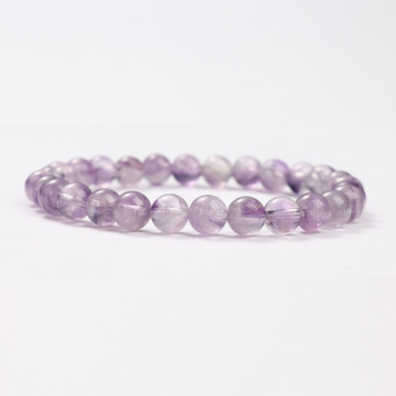 Pulseras minerales de amatista
