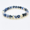 Sodalite mineral bracelets