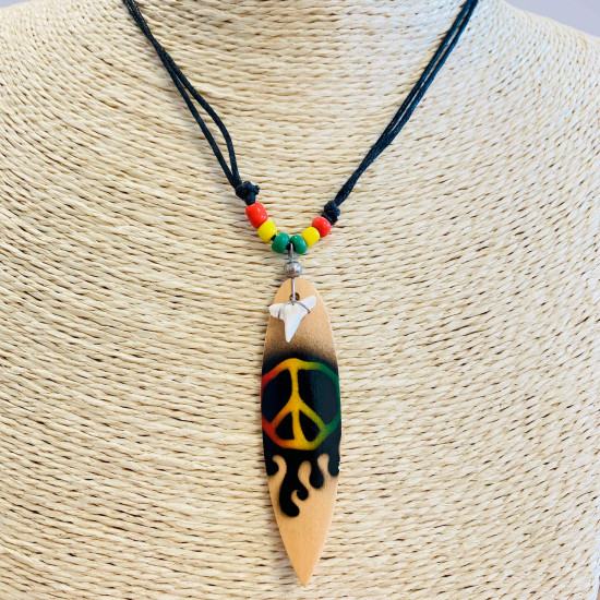 Vente en gros pour professionnels, colliers planche de surf G174-13