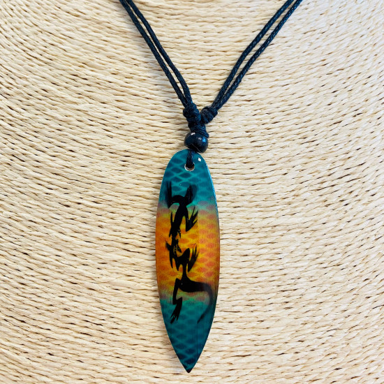 Vente en gros pour professionnels, colliers planche de surf G174-28