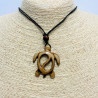 Phantasievolle Halsketten aus Harz G175-35