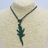 Phantasievolle Halsketten aus Harz G175-45