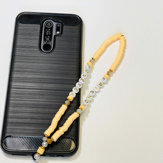 Wholesale smartphone accessories, phone jewelry "forever friends" water green