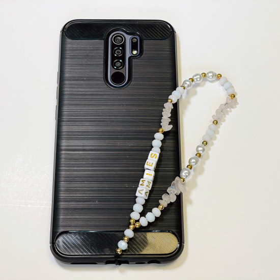 Wholesaler smartphone accessories, phone jewelry "amie" pink
