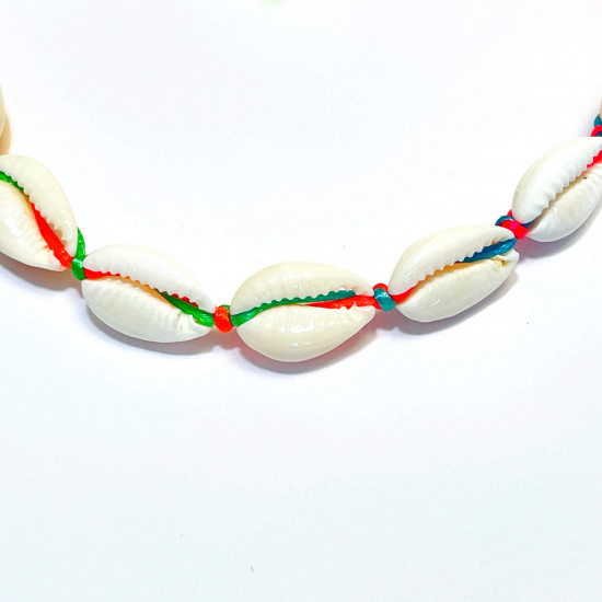 Mayorista bisuteria de calidad, pulsera concha cuerda multi