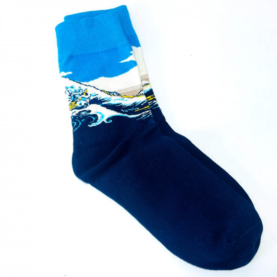 Grossiste chaussettes, modèle chaussettes vagues, pour revendeurs