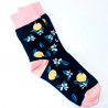 Chaussettes fruits oranges