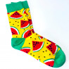 Wassermelonen-Socken gelb