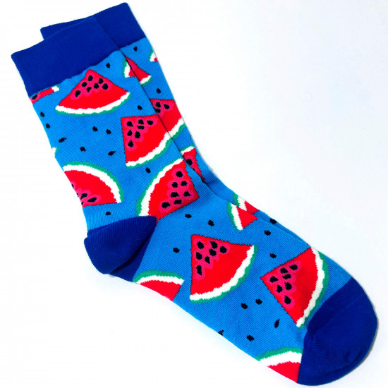 Großhändler Socken, Modell Socken Wassermelone rot, für Wiederverkäufer