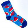 Red watermelon socks