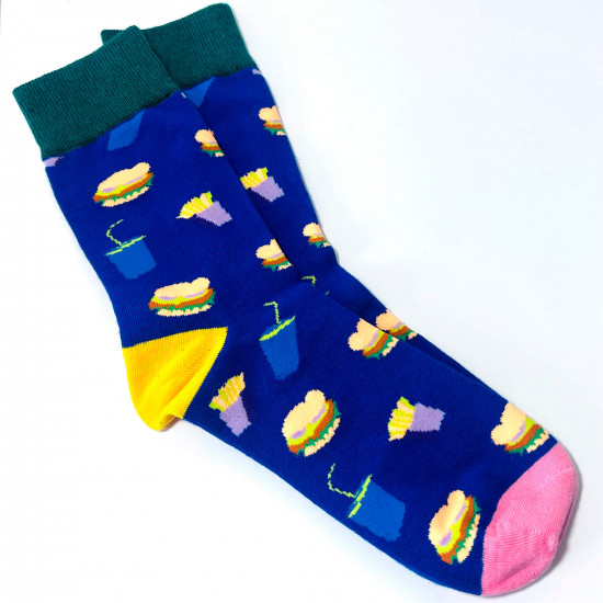Wholesale socks, fast food socks model, for retailers