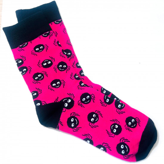 Grossiste chaussettes, modèle chaussettes petites araignées, pour revendeurs