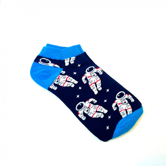 Grossiste chaussettes, modèle chaussettes courtes astronautes, pour revendeurs