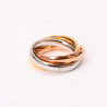 3-color stainless steel ring