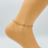 Gold ankle chain G104-8D