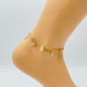 Gold ankle chain G104-17D