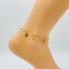 Gold ankle chain G104-19D