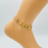 Gold ankle chain G104-22D