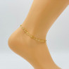 Gold-plated ankle chain G105-5D