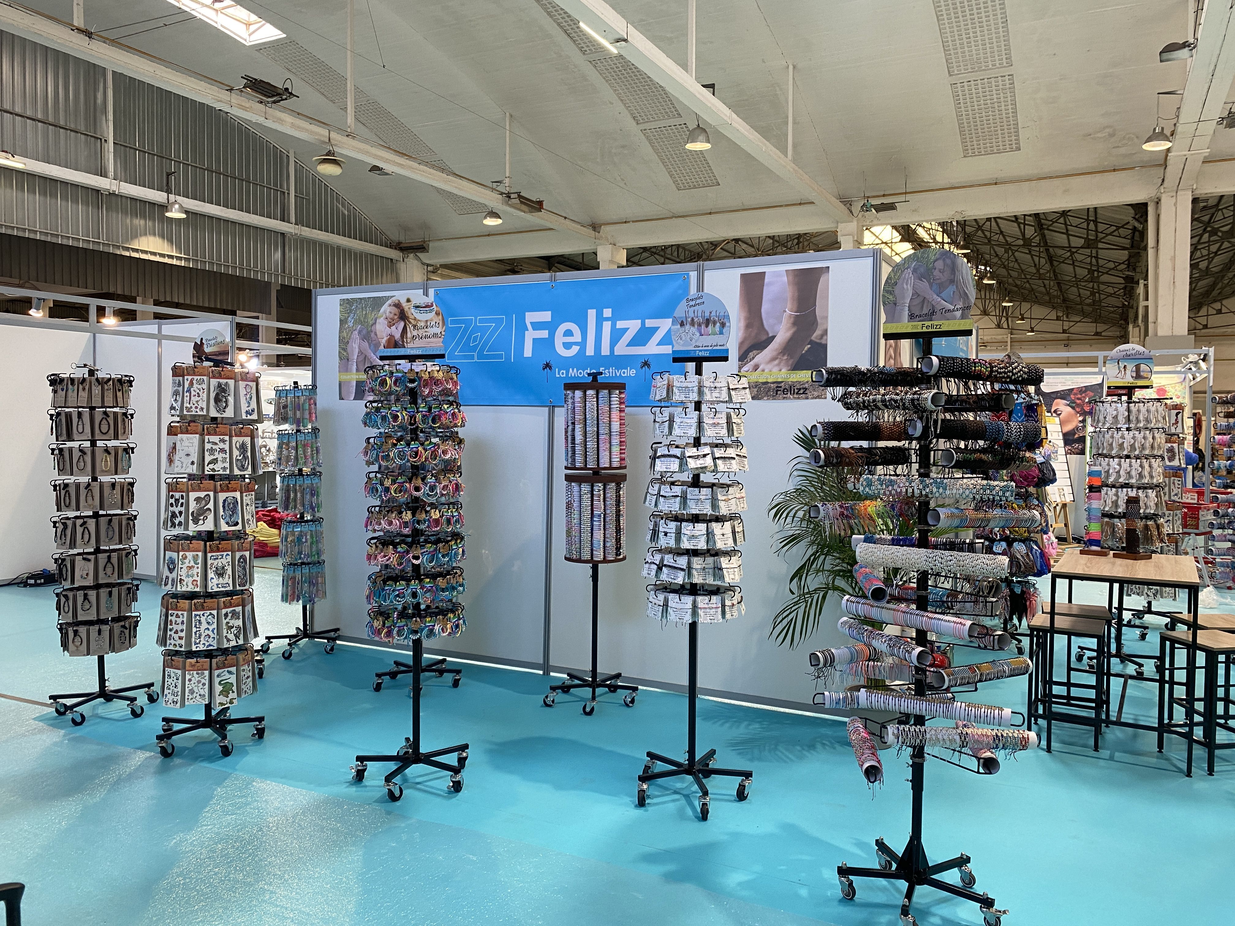 Salón reservado a los profesionales del sector de la bisutería, su mayorista Felizz estuvo presente en la feria Bisou.